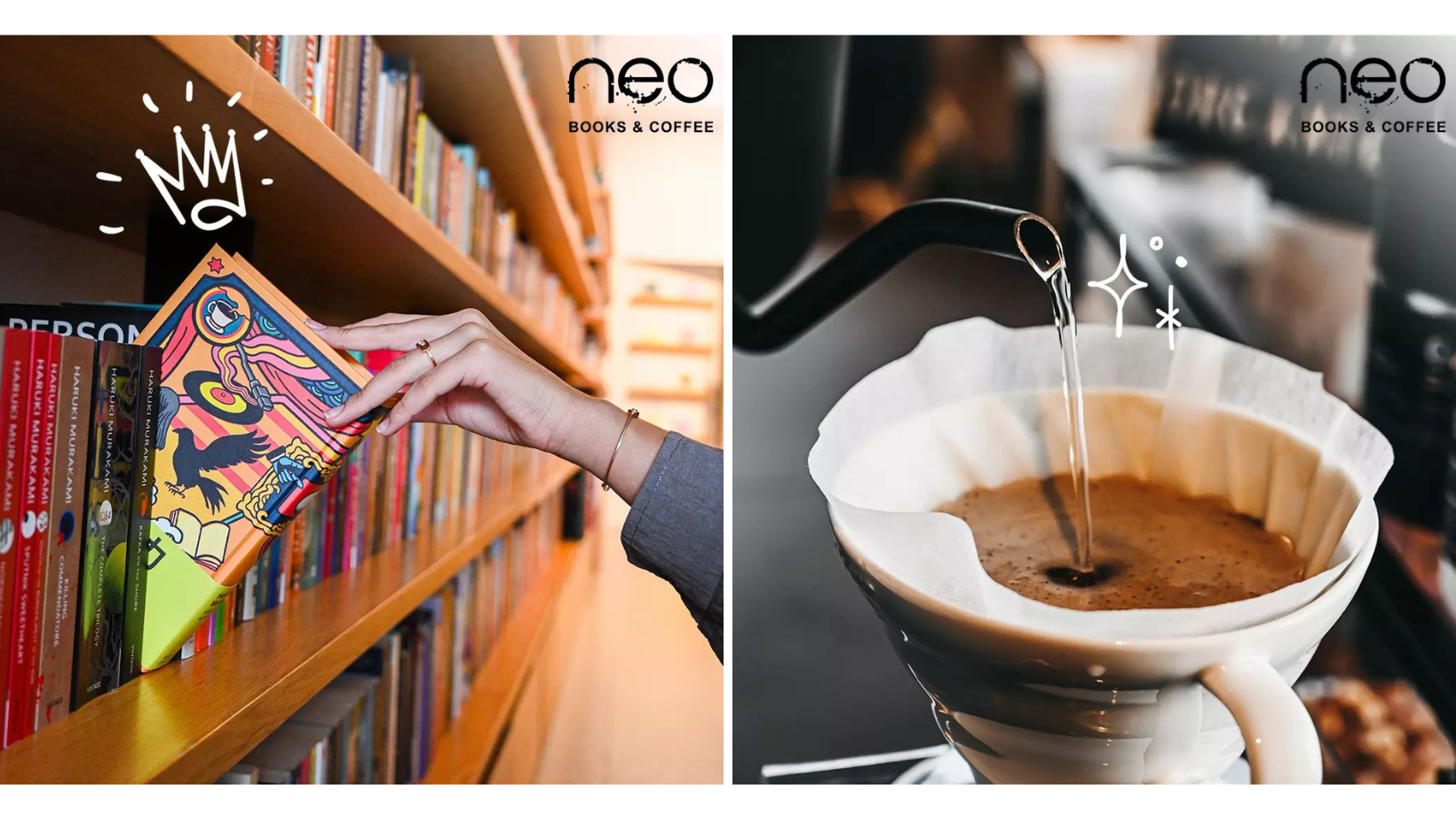 Neo Books & coffee coffee shop in Bahrain book store in Bahrain