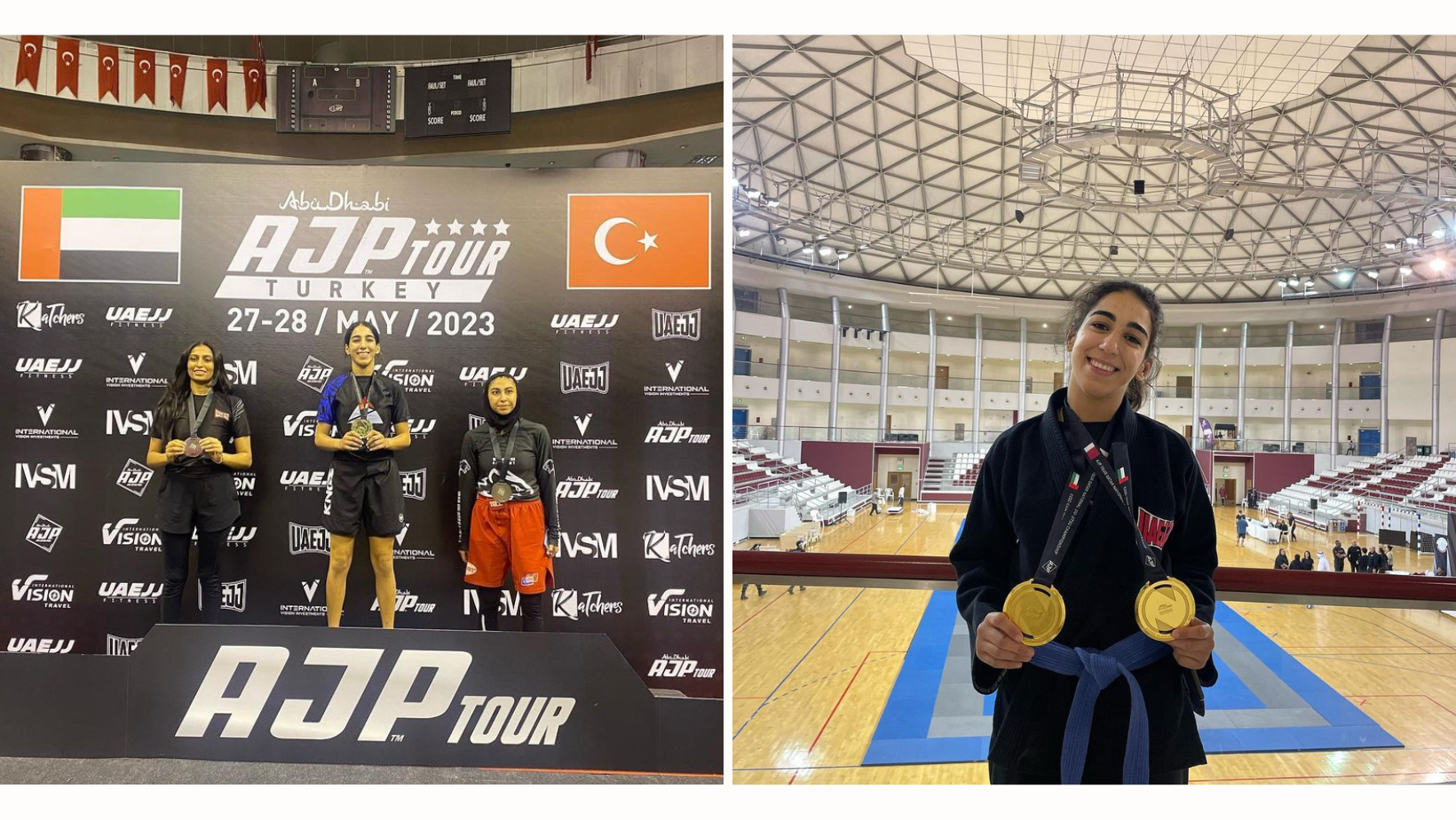 Alaa Salah, Jiu-Jitsu athlete, international competitions, gold medals, passion for the sport, pursuing dreams, full-time career, inspiring young girls, role model, Bahraini athlete, bahrain athelets, localbh, local bahrain