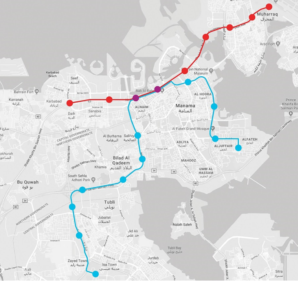 Take a Look at the First 20 Metro Stations in Bahrain | Local Bahrain