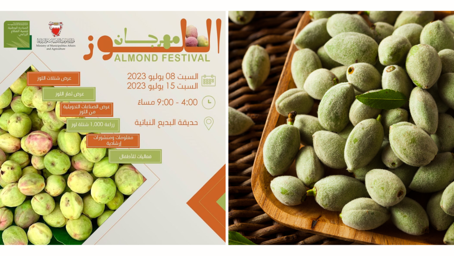 Bahrain’s FirstEver Almond Festival Celebrate the Island’s Rich