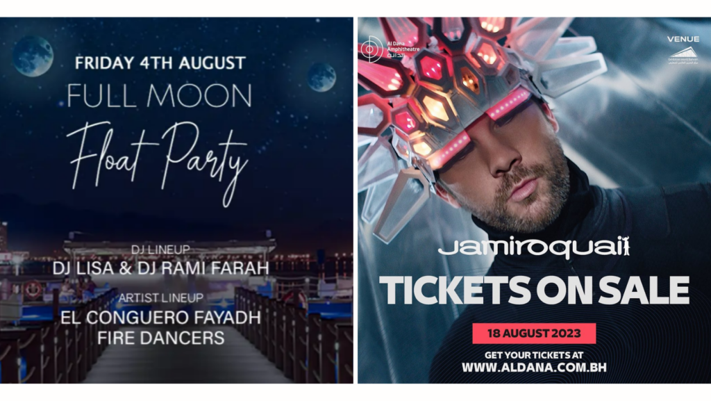 5 Awesome Events Happening in Bahrain This August That You Won’t Want