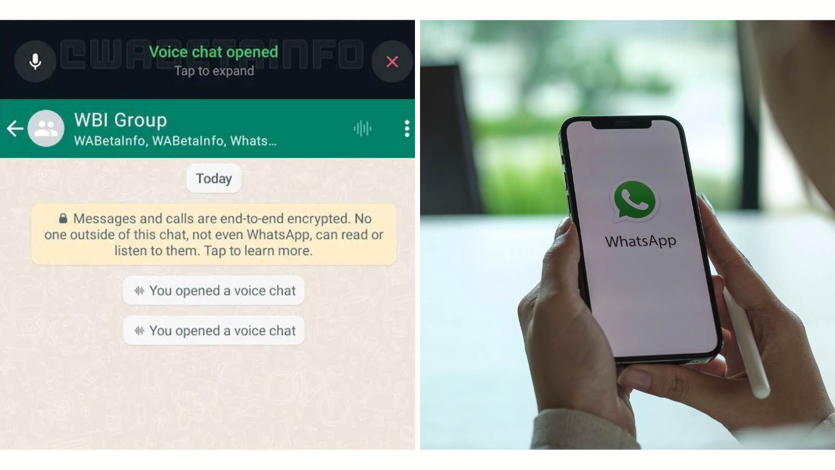 WhatsApp Is Set To Roll Out A New Voice Chat Feature For Groups Of Up ...