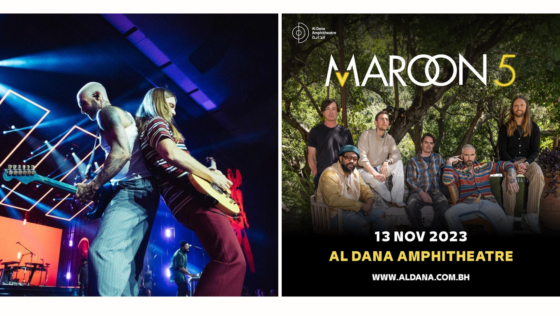 Get Ready for This One! Maroon 5 Will Perform at Al Dana Amphitheatre on November 13