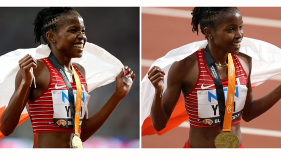 Bahrain’s Winfred Yavi Wins Gold Medal in Women’s Steeplechase at World Championships!