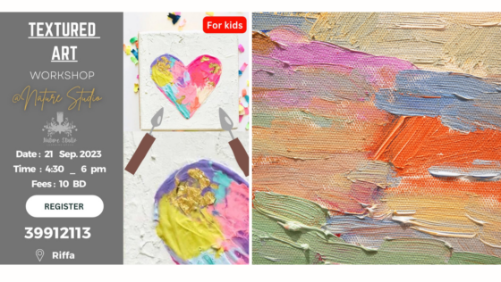 Let Your Kids Get Creative with This Textured Art Workshop in Bahrain