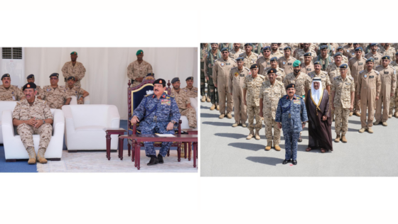Sky-High Honor! HM King Hamad Visits the Royal Bahraini Air Force