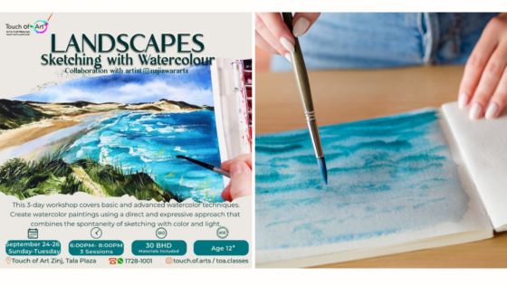 Get Those Creative Vibes Flowing! Check Out This Watercolor Workshop in Segaya