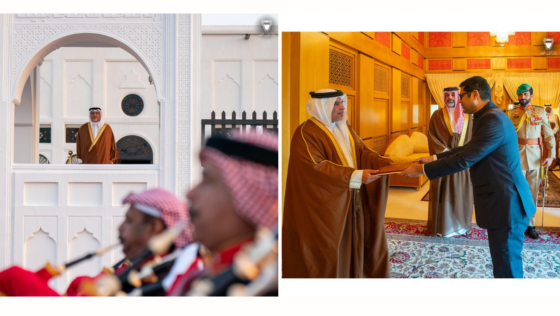HRH Prince Salman Welcomes Five New Ambassadors to Bahrain!