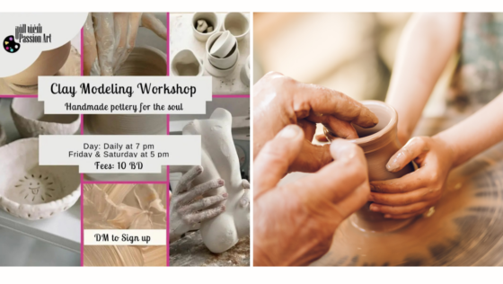Art and Culture in Bahrain: Clay Modeling Workshop