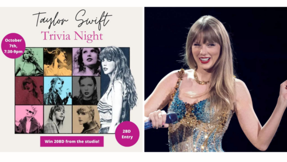 If You’re A True Swiftie Check Out This Taylor Swift Trivia Night and win BD20