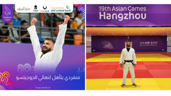 Gold Is Ours! Bahraini Champ Ali Monfaradi Powers Into the 19th Asian Games Jiu-Jitsu Finals