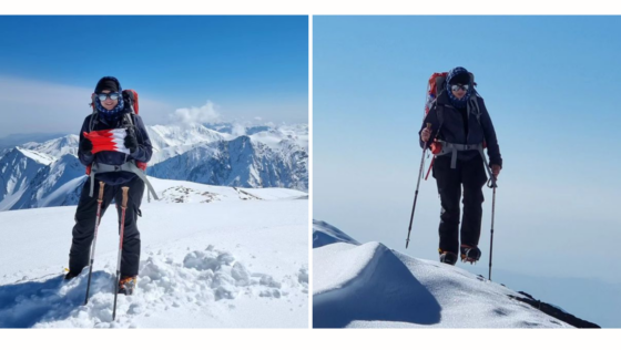 New Heights! Bahrain’s Semreen Ahmed Conquers Highest Peak in Azerbaijan & Dagestan