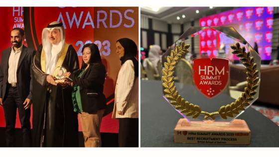 BSB Wins Best Recruitment Process Award at HRM Summit Middle East 2023