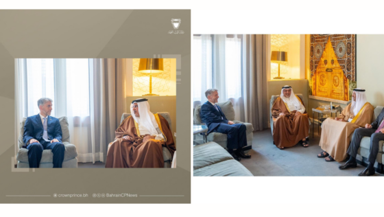 HRH Prince Salman Meets With The New Ambassador of the United Kingdom