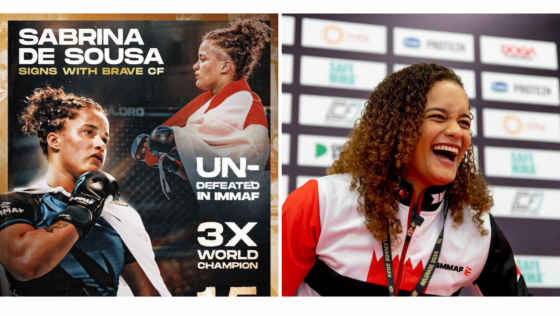 Knockout! Bahrain’s Brave CF Signs Best Amateur Female Fighter, Sabrina De Sousa