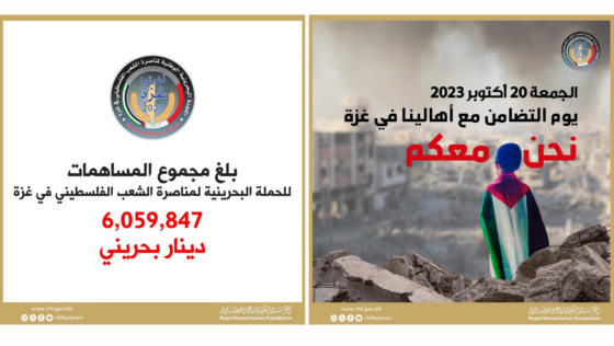 HM King Hamad Donated $8.5M to the ‘Help Gaza’ Campaign, Which  Raised Over BD6M