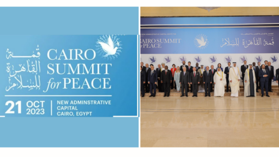 HM King Hamad Participates in Cairo Peace Summit with Palestinian Cause in Focus