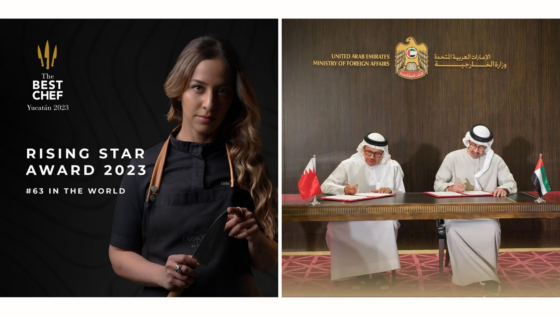 Proud! Bahraini Chef Tala Bashmi Wins Rising Star at the 2023 Best Chef Awards