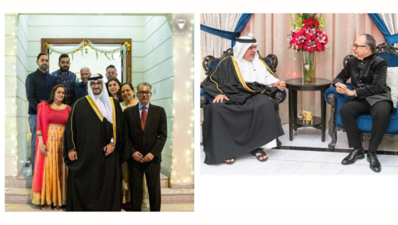Happy Diwali! HRH Prince Salman Visited Families in Bahrain in Celebration