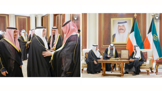 HRH Prince Salman Visits Kuwait to Offer Condolences for the Passing of Sheikh Nawaf