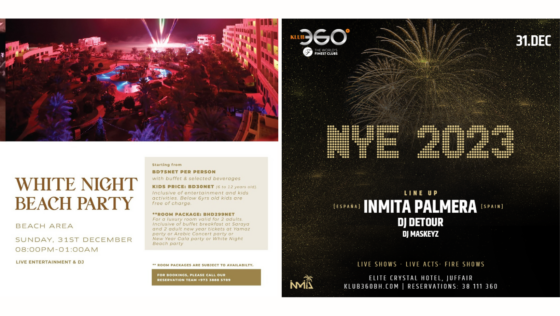 Ready for 2024? This Is the Ultimate List of NYE Events in Bahrain