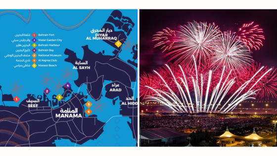 #2024! Here Is Your Guide for All the New Year’s Fireworks in Bahrain on Dec 31st