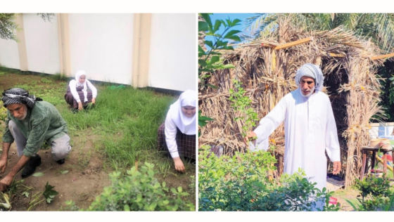 Heartwarming! Bahraini Farmer & Grandpa Gives Buri Primary Girls School a Garden Glow Up