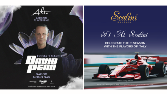 F1 Weekend = Awesome Events! Here’s Where You Can Get Lit in Bahrain