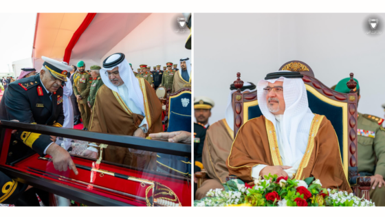 HRH Prince Salman Launched Bahrain’s Newest Navel Ship, RBNS Khalid Bin Ali