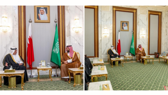 HRH Prince Salman Meets Saudi Crown Prince Mohammed Bin Salman in Makkah