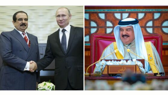 A Warm Welcome! HM King Hamad Arrives In Russia For An Official Visit