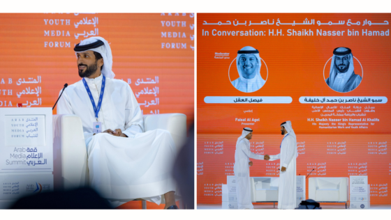 HH Sh Nasser Highlights Empowering the Arab Youth at the Arab Media Summit 2024