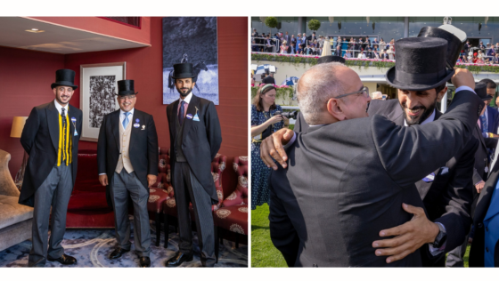 HRH Prince Salman Enjoys a Day at the Royal Ascot in the UK