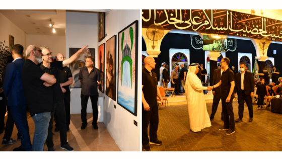 U.S. Ambassador in Bahrain Explored Matams & Art Galleries for Ashura