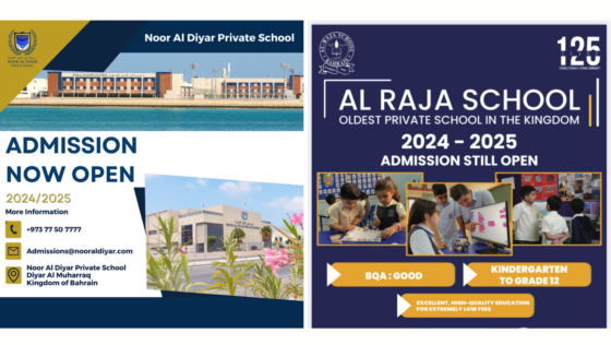 Admissions 2024-2025: Get to Know Some of the Top Schools in Bahrain