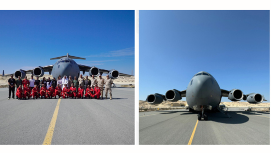 Touchdown! The First Aircraft for Bahrain Airshow 2024 Has Landed at the Sakhir Base