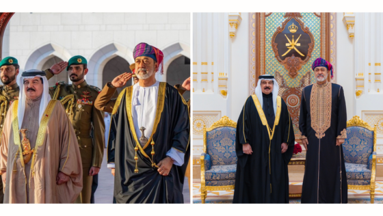 HM King Hamad and Sultan Haitham Discuss Strengthening Bahrain Oman Relations