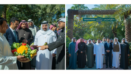 HH Sh Mohammed Visited Bahrain’s Farmer’s Market in Budaiya