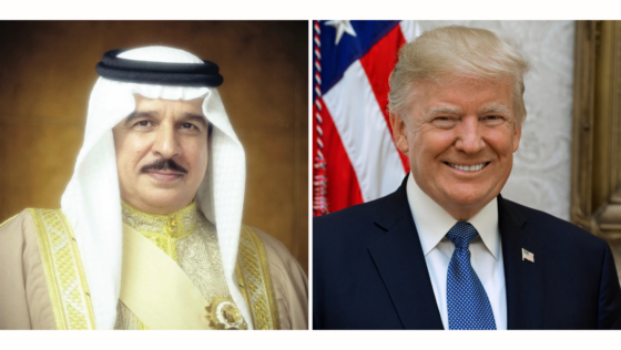 HM King Hamad Makes His First Official Call to Donald Trump After His Inauguration