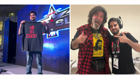 Historic Moment! Bahraini Director Aziz Altamimi Directed the Biggest Wrestling Event in Doha