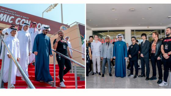 HH Sh Khaled Inaugurated the 6th Edition of Bahrain Comic Con Yesterday