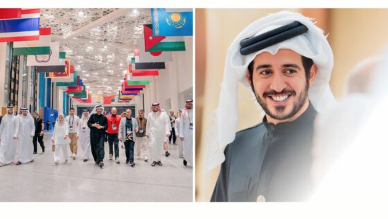 HH Sh Khaled Visited Bahrain Exhibition World to Review Preparations for the Asian Youth Games