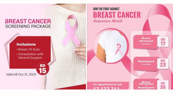 It’s Pinktober! These 7 Spots in Bahrain Are Offering Breast Cancer Screenings