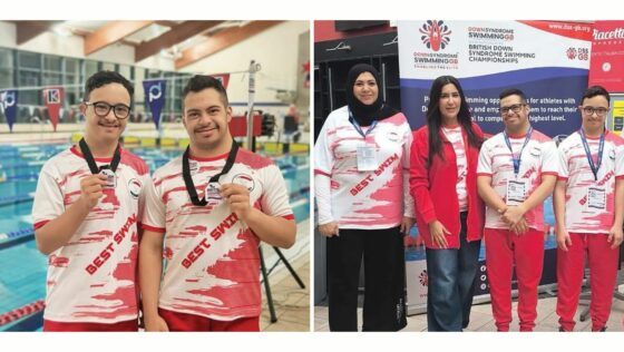 Inspiring! Two of Bahrain’s Special Swimmers Shine Bright at a Championship in London