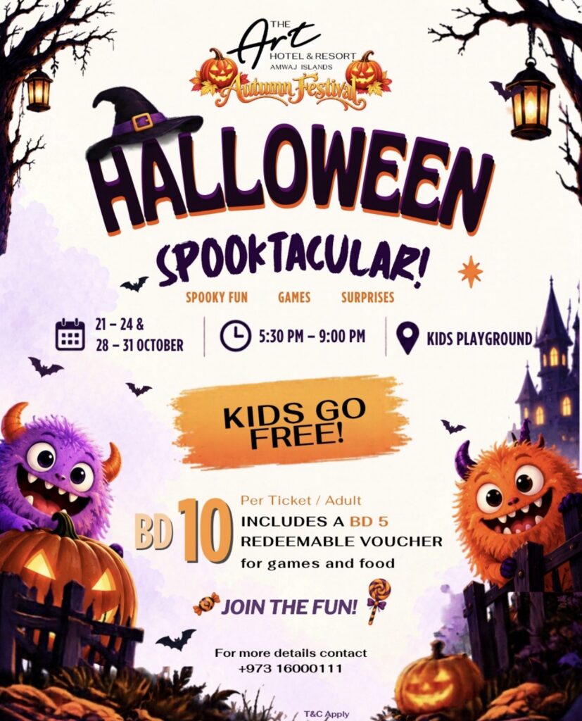 It’s Time to Get Spooky! 10 Halloween Events In Bahrain You Wouldn’t Want to Miss
